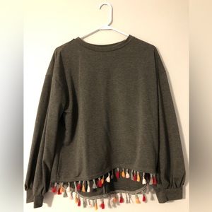 Shein Tassel Long Sleeve